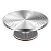Aluminium Alloy Revolving Cake Stand 12 Inch Rotating Cake Turntable for Cake, Cupcake Decorating Supplies