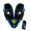 Halloween Mask,LED Light up Mask Scary mask for Man Kids Cosplay Halloween Costume Masquerade Parties