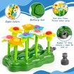 Three Light Modes Flower Sprinkler for Kids Sprinklers for Yard Kids and Toddlers