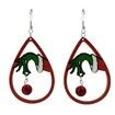 Grinch Earring for Women,Girls,Teens and More Super Cute Grinch Ornament for Christmas The Grinch Earrings for Christmas Great Pair of Grinch Accessories for Women,Gifts,Christmas Parities,Grinch Themed Decor for Christmas Handmade Pair of Grinch Earrings