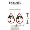 Grinch Earring for Women,Girls,Teens and More Super Cute Grinch Ornament for Christmas The Grinch Earrings for Christmas Great Pair of Grinch Accessories for Women,Gifts,Christmas Parities,Grinch Themed Decor for Christmas Handmade Pair of Grinch Earrings