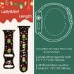 Christmas Grinch Apple Watch Band Compatible with Band 42mm/44mm/45mm,Soft Silicone Sport Replacement Strap Band