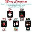 Christmas Grinch Apple Watch Band Compatible with Band 42mm/44mm/45mm,Soft Silicone Sport Replacement Strap Band