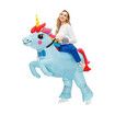 Halloween Inflatable Costumes, Unicorn Costume for Adults, Halloween Costume for Adults, Blow Up Costumes(150-190 CM)