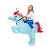 Halloween Inflatable Costumes, Unicorn Costume for Adults, Halloween Costume for Adults, Blow Up Costumes(150-190 CM)