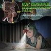 Rechargeable Headlamp for Kids, Dinosaur Toys LED Headlight Flashlight for Boys or Girls for Halloween, Christmas