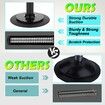 Desktop Punching Bag Sports Ball Boxing Training Stress Buster with Suction Cup Office Table Counters Heavy Duty Relief Desk Punch Black