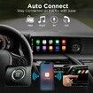 Wireless Carplay Adapter,2023 Style for Apple OEM Wired CarPlay,Convent Wired to Wireless CarPlay Dongle for Car with USB A/USB C,Wireless Control Plug & Play Easy Setup