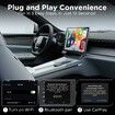 Wireless Carplay Adapter,2023 Style for Apple OEM Wired CarPlay,Convent Wired to Wireless CarPlay Dongle for Car with USB A/USB C,Wireless Control Plug & Play Easy Setup