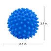 6.5CM Plastic Dryer Balls Laundry Reusable of Blue Colors with Mesh Laundry Bag (Pack of 6 )