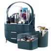Makeup Jewellery Box Drawers Storage Case Cosmetic Organiser Brush Holder Travel Organizer Vanity Stand Jewelry Skincare Display Tray Portable