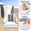 OGL Boat Seat Chair Bucket Marine Helm Pontoon Captain Vinyl Upholstery Foam Cushion UV Water Wind Proof 19.5x22x21.5 Inches