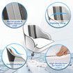 OGL Boat Seat Chair Bucket Marine Helm Pontoon Captain Vinyl Upholstery Foam Cushion UV Water Wind Proof 19.5x22x21.5 Inches