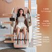 Full Body Massage Chair Massaging Machine Foot Back Massager Deep Tissue Shiatsu Neck Leg Head Relax 4D Home Recliner Aroma Therapy