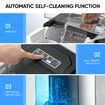 Maxkon 12kg Ice Maker Portable Cube Making Machine Freezer Countertop Home Kitchen Commercial House Appliance Self Cleaning Stainless Steel with Handle