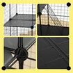 Cat Cage DIY Enclosure Pet Crate Rabbit Hutch Pet Scene Kitty Kennel Bunny Ferret Home Playpen Detachable Metal Wire