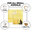 Cat Cage Large Transparent Enclosure Pet Crate Litter Box Rabbit Hutch Pet Scene Kitty Kennel Bunny Ferret Home Playpen DIY Detachable