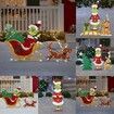 Grinch LED Light Yard Sign Stick Christmas Grinch outdoor garden decoration LED lights acrylic Christmas decorations