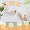 Wood Cat Bed Shelf Stair Wall Mounted Hammock Scratching Post Platform Perch Climbing Board Kitten Furniture Hanging Climber Play Gym