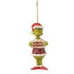 19pcs Acrylic Nightmare Before Christmas Tree Decorations Green Grinches Christmas Hanging 2D Flat Ornaments with Printing and Car Interior