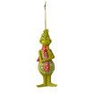 19pcs Acrylic Nightmare Before Christmas Tree Decorations Green Grinches Christmas Hanging 2D Flat Ornaments with Printing and Car Interior