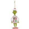 19pcs Acrylic Nightmare Before Christmas Tree Decorations Green Grinches Christmas Hanging 2D Flat Ornaments with Printing and Car Interior
