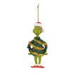 19pcs Acrylic Nightmare Before Christmas Tree Decorations Green Grinches Christmas Hanging 2D Flat Ornaments with Printing and Car Interior