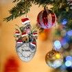 10pcs Acrylic Christmas Dinosaur Ornament Tree Topper Ornaments Wood Decorative Hanging Dinosaur Christmas Tree Xmas Party Holiday Decoration