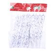 12 pcs icicles Ornament Christmas Tree Ornaments Set and  10CM Crystal Thread Christmas Decoration