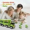 Kids Toys Truck for Toddler, 5 in 1 Friction Power Construction Toys for Age 3 4 5 Kids