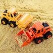 Construction Toys for 3 4 5 6 Years Old Boys Girls Kids,  Bulldozer, Road Roller (Colorful 2 Pack)