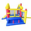 6 In 1 Air Bounce House Inflatable Bouncer Blower Jumping Castle Slide Backyard Kids Outdoor Play Station Basketball Ring Toss Dart Ocean Balls Kidbot