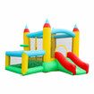 Jumping Castle Bouncer 4 In 1 Inflatable Bounce House Air Blower Kids Basketball Toy Ocean Ball Park Slide Trampoline Outdoor Playground Station Kidbot