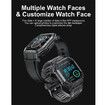 Military Smart Watch for Men Answer or Dial Calls for Android and iPhone Smartwatch Black