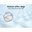 STARRY EUCALYPT Mattress Pillow Top Foam Bed King Single Bonnell Spring 22cm