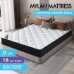 STARRY EUCALYPT Mattress Bonnell Spring Double Size Tight Top Foam 16cm Mylah