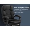 ALFORDSON Office Chair Footrest Executive Fabric Black