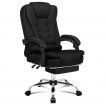 ALFORDSON Office Chair Gaming Executive Computer Racer Footrest Fabric Black
