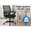 ALFORDSON Office Chair Mesh Executive Seat Gaming Computer Racing Work All Black