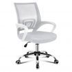 ALFORDSON Office Chair Mesh Executive Seat Gaming Computer Racing Work White & Grey