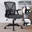 ALFORDSON Mesh Office Chair Executive Fabric Tilt Seat Gaming Computer Grey