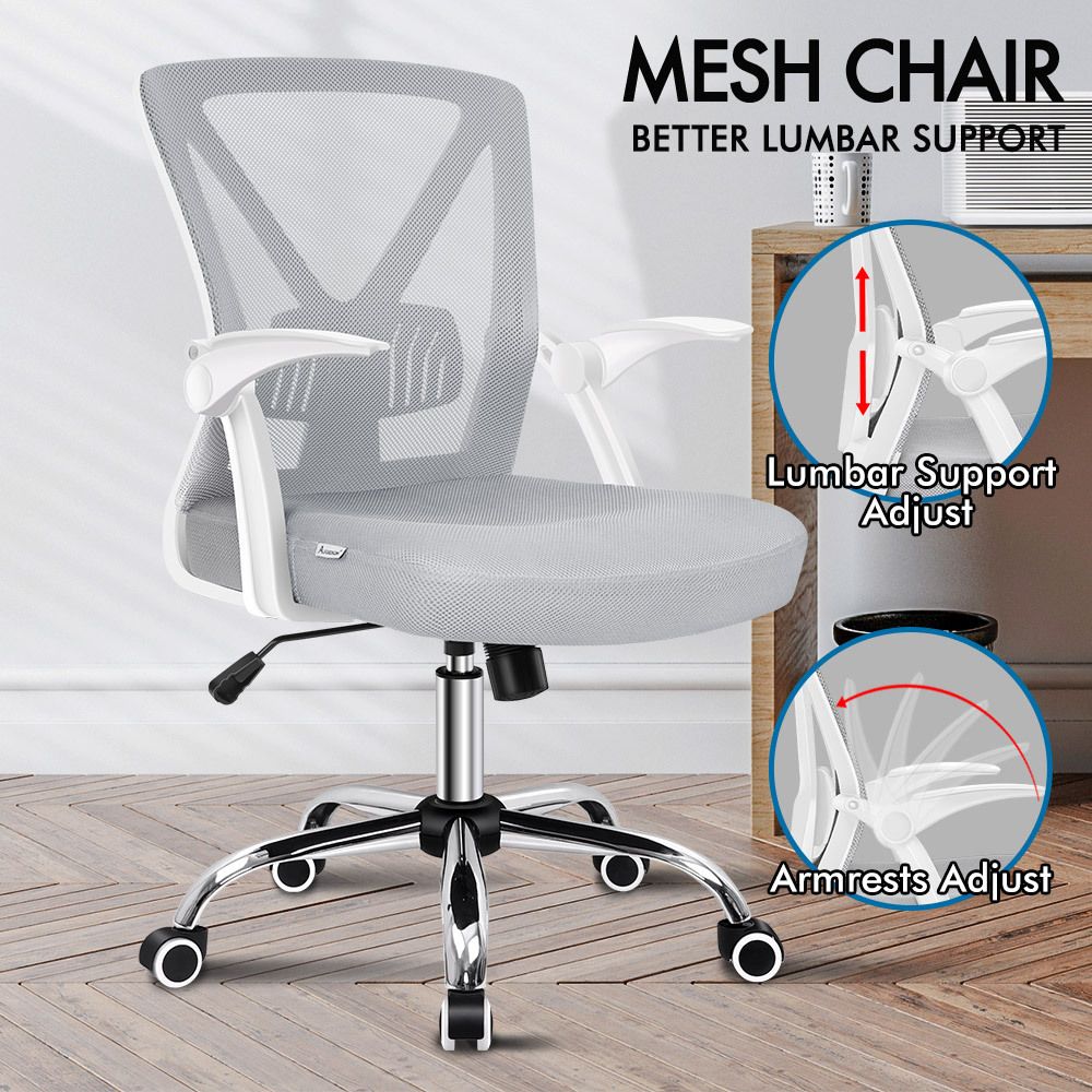 ALFORDSON Office Chair Executive Mesh Seat Tilt Gaming Racing Computer Fabric