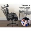 ALFORDSON Ergonomic Office Chair Mesh Executive Seat Work Computer Gaming Grey