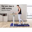 BLACK LORD Treadmill Electric Walking Pad Home Office Gym Fitness Remote Control Blue