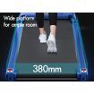 BLACK LORD Treadmill Electric Walking Pad Home Office Gym Fitness Remote Control Blue