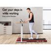BLACK LORD Treadmill Electric Walking Pad Home Office Gym Fitness Remote Control Red