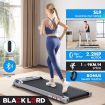 BLACK LORD Treadmill Electric Walking Pad Home Office Gym Fitness Remote Control Silver