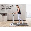 BLACK LORD Treadmill Electric Walking Pad Home Office Gym Fitness Remote Control White