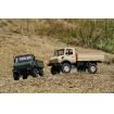 1/12 2.4G 4WD RC Car Unimog 435 U1300RC w/ LED Light Military Climbing Truck Full Proportional Vehicles Models Toys Yellow