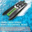 Volantexrc 2.4G 2CH 795-5 ATOMIC XS Mini RC Boat 30km/h Waterproof Reverse Water-Cooled Vehicles Models RTR Pool LakesToysBlack